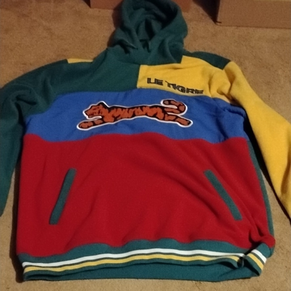 Le Tigre Fleece XXL Colorblock Hoodie